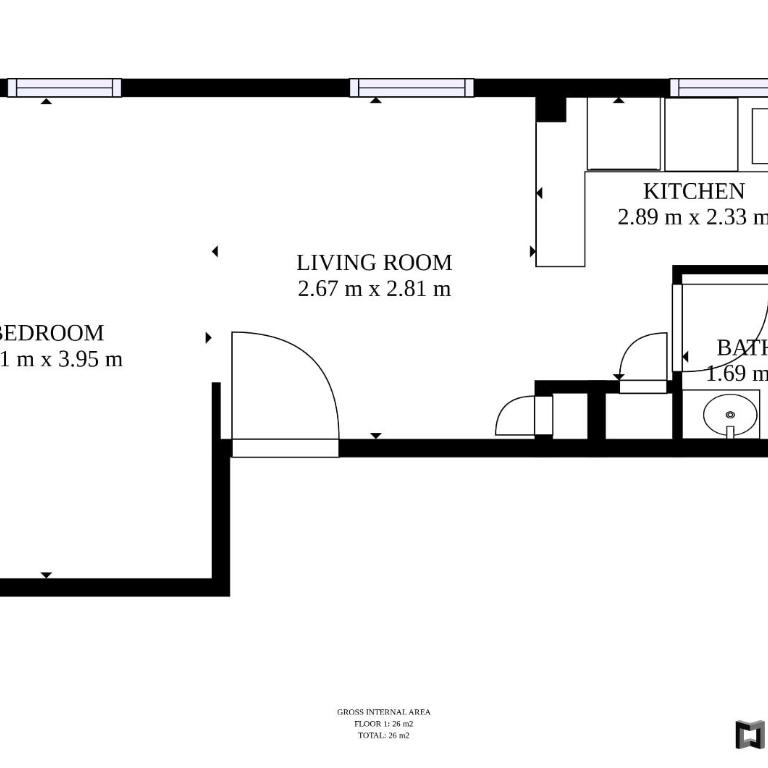 Lodging Apartments Beach Studio 41 - One-Bedroom Apartment - 17