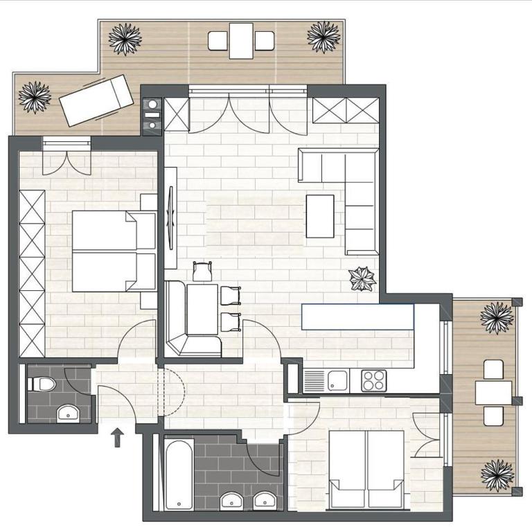 Landhaus Bergidyll - Ferienwohnung Kapellenblick - Apartment mit Blick auf die Berge - 19