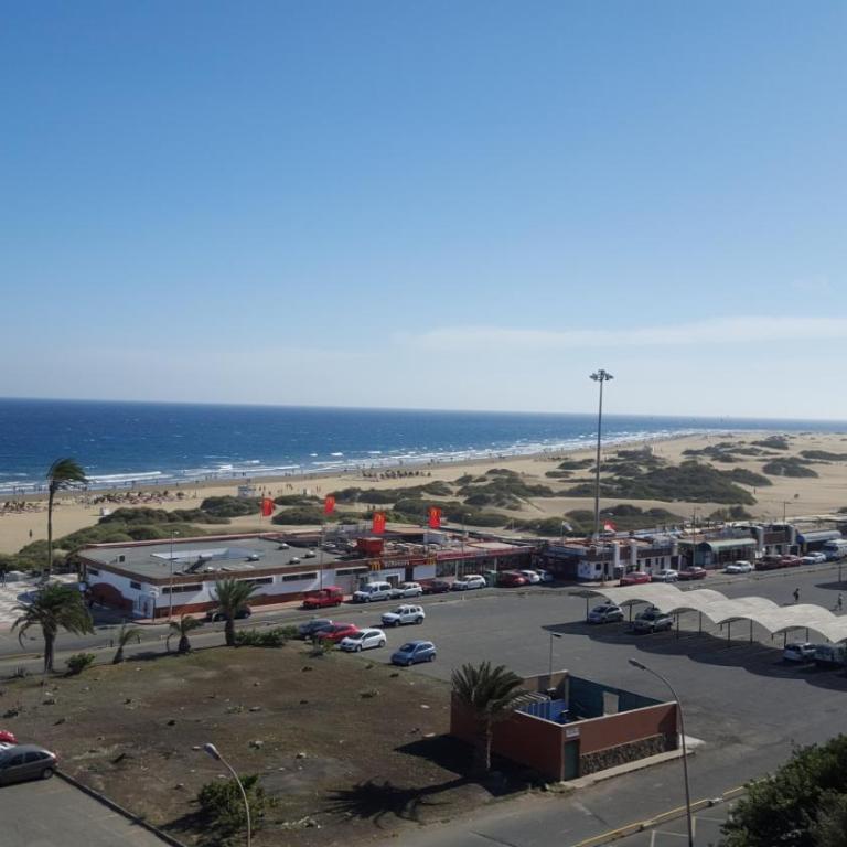 Top-Apartment in Apartamentos Danubio, 4 Etage, Poolblick und seitlicher Meerblick, Wohnzimmer und 1 Schlafzimmer, im Herzen von Playa del Inglés , Gran Canaria - One-Bedroom Apartment - 28