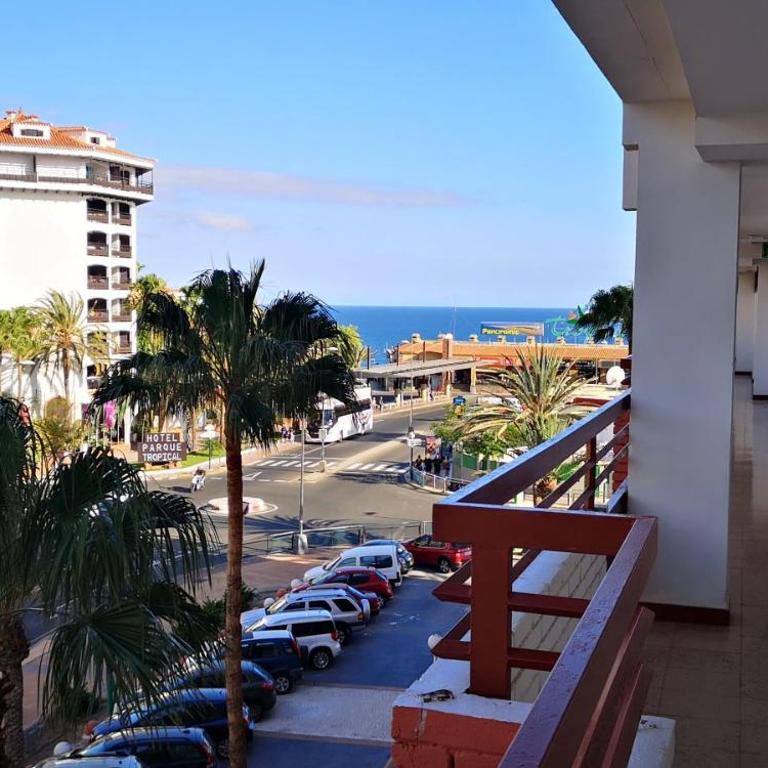 Top-Apartment in Apartamentos Danubio, 4 Etage, Poolblick und seitlicher Meerblick, Wohnzimmer und 1 Schlafzimmer, im Herzen von Playa del Inglés , Gran Canaria - One-Bedroom Apartment - 12