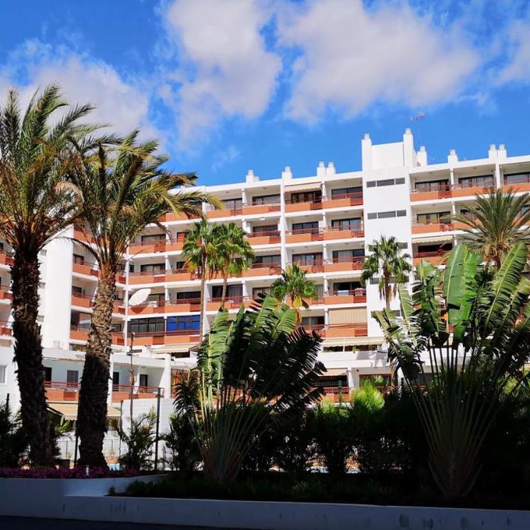 Top-Apartment in Apartamentos Danubio, 4 Etage, Poolblick und seitlicher Meerblick, Wohnzimmer und 1 Schlafzimmer, im Herzen von Playa del Inglés , Gran Canaria - One-Bedroom Apartment - 13