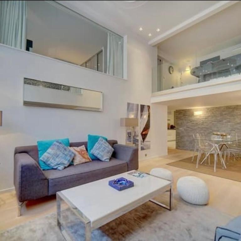 Azurenting - Le Loft - Grand duplex exception 3 chambres - Clim - Apartamento Suite de 3 dormitorios - 32