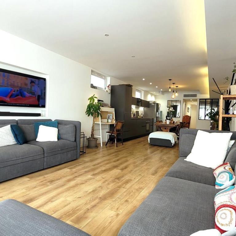 Ze Perfect Place - Loft 2 Chb - 2 Sdb - Parking - Coulée Verte de Nice - Appartement 2 Chambres - 28