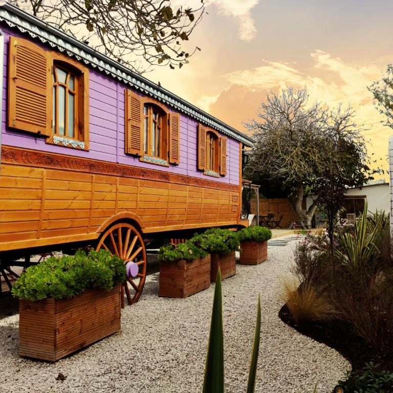 Logis Le Nid du Pont de Gau - Wohnwagen aus Holz mit Terrasse und Klimaanlage - 3