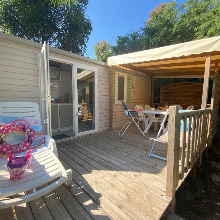 Camping de la Treille - Casa Móvil de 2 dormitorios con aire acondicionado - 4