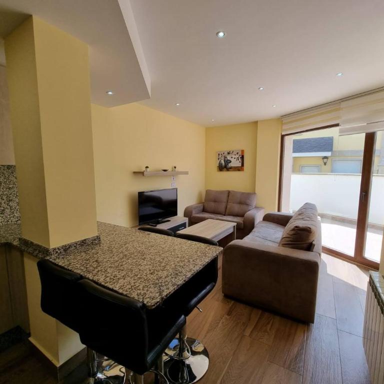 Foz Playa Rapadoira - Bajos con terraza - Apartamento con terraza - 13