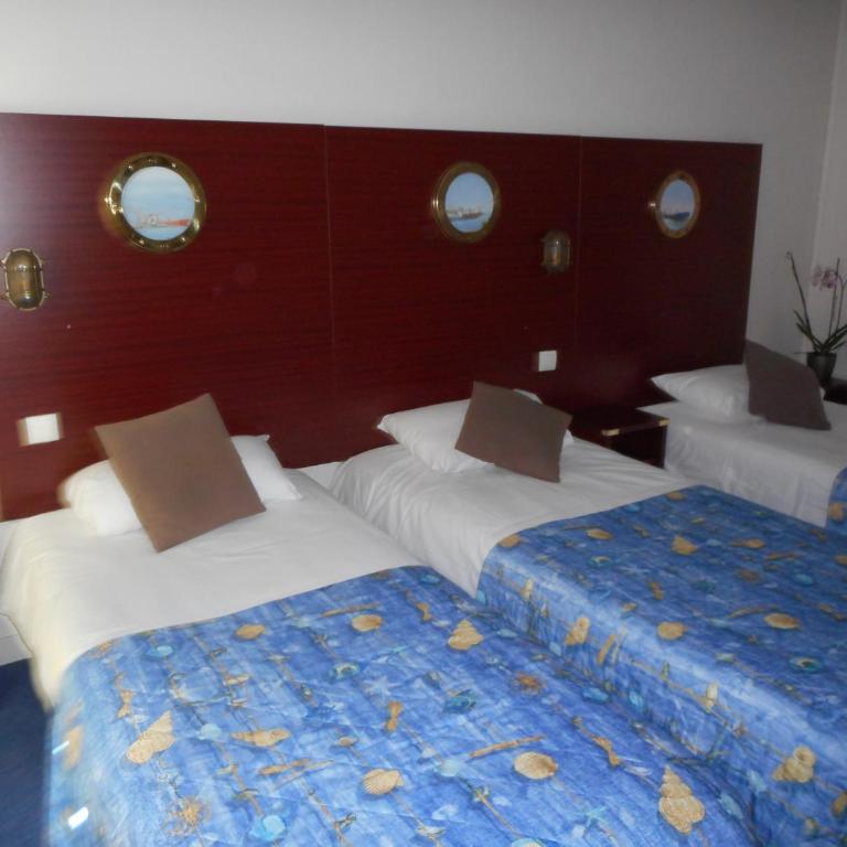 Hôtel Les Gens de Mer La Rochelle - Chambre Familiale (3 Adultes) - 5
