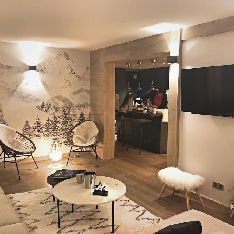 Luxueux appartement skis aux pieds, jacuzzi privatif - Apartment - 11