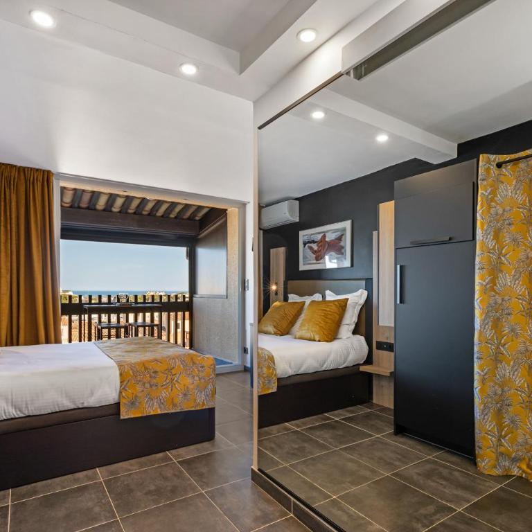 VIEW port venus naturiste - Studio-Apartment mit Meerblick - 4