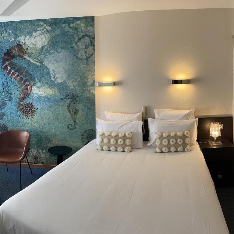 Hôtel Neptune - Chambre Double ou Lits Jumeaux Supérieure - Vue sur Jardin - 4