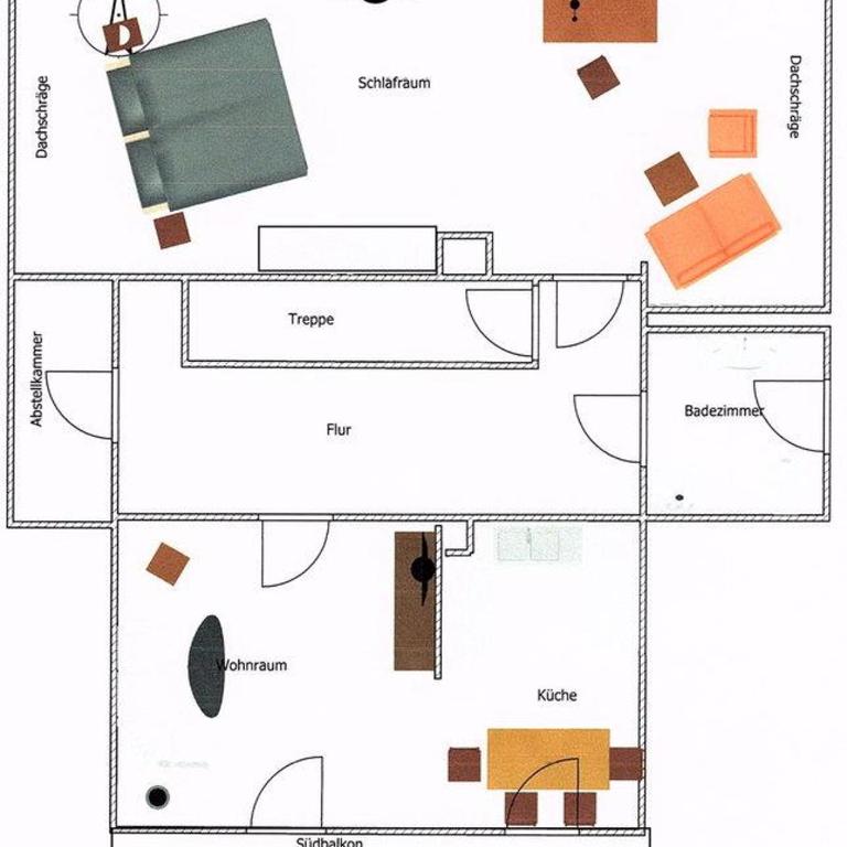 Gästehaus Eberhart - Apartment mit 1 Schlafzimmer - 23