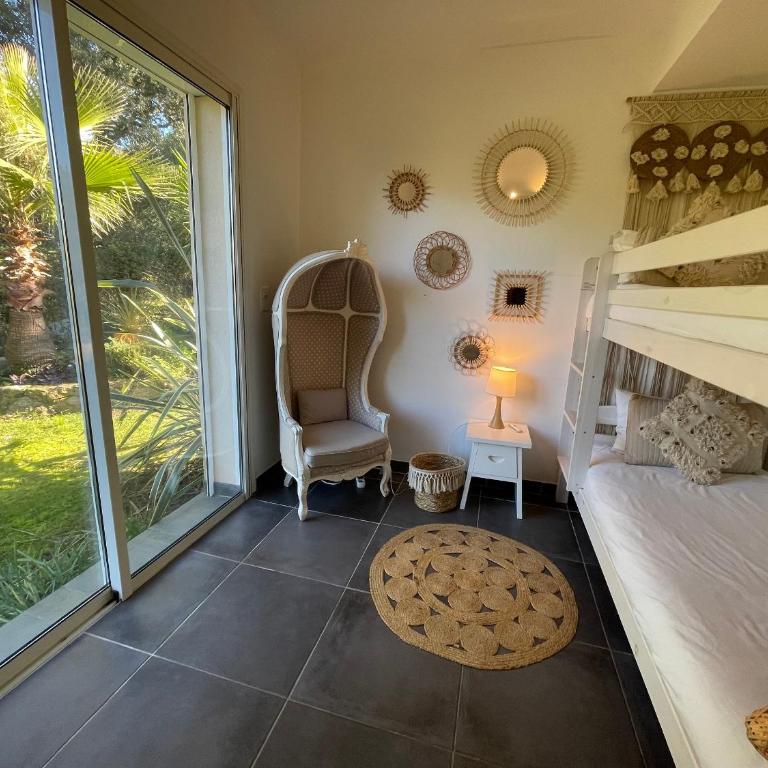 Villa CASA BAGGIA, proche plage, piscine à débordement chauffée, pool house - Villa - 26