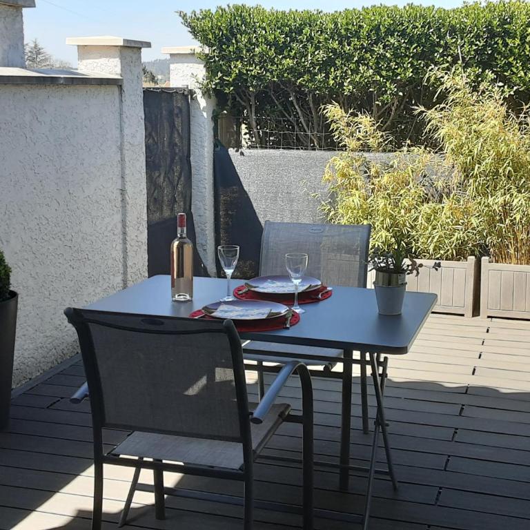 Bord Verdon T2 Maisonnette 35m2 Climatisation - Terrasse 25m2-classé 3étoiles - Casa con 1 Camera da Letto - 10