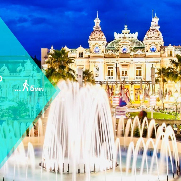 Designer Garden View AC, Fiber Wifi Heart of Monaco - Appartement 1 Chambre - 19