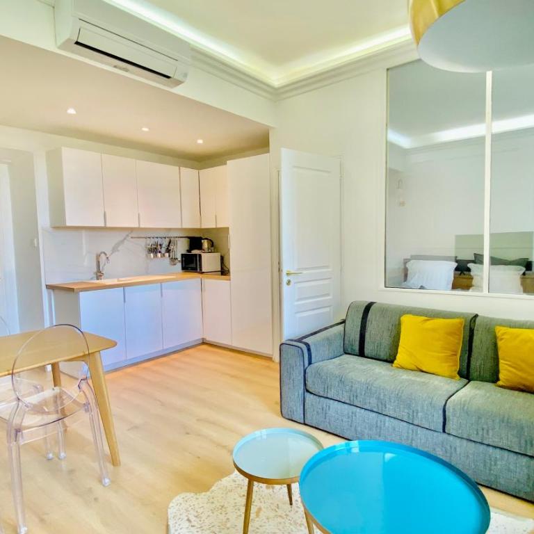 Designer Garden View AC, Fiber Wifi Heart of Monaco - Appartement 1 Chambre - 2