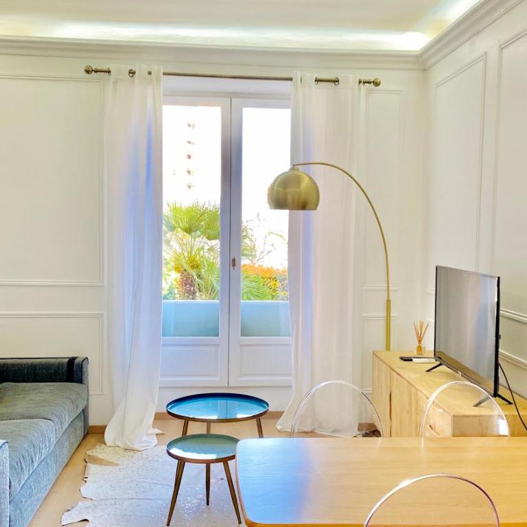 Designer Garden View AC, Fiber Wifi Heart of Monaco - Appartement 1 Chambre - 4