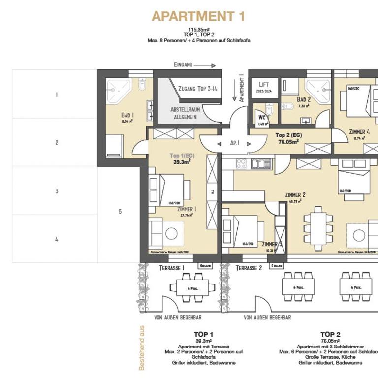 Luxury Apartment Monte Carlo - Apartment mit Terrasse - 8