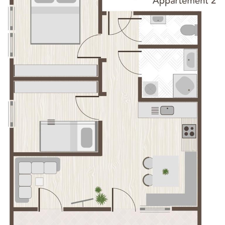 Haus Central Lofer - Apartment mit Terrasse - 4