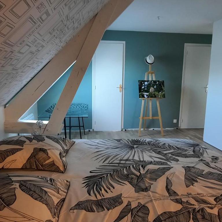 L'escale des caboteurs chambre d'hôte - Chambre Double ou Lits Jumeaux avec Salle de Bains Privative - 1