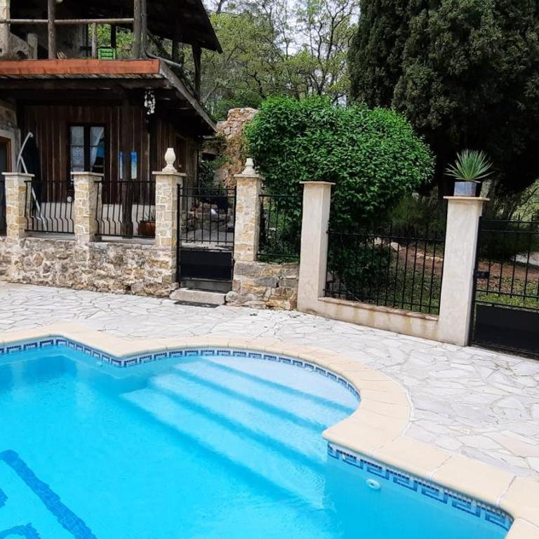 Trainhouse with big pool - Villa 3 Chambres - 32