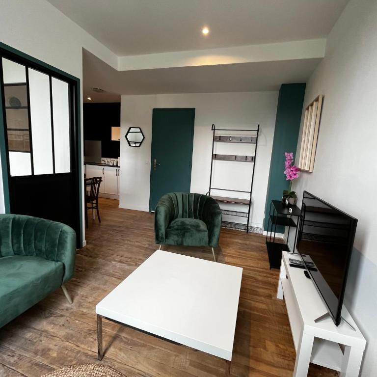 Charmant T2 bis proche Gare et Centre Ville - Parking proche - Apartamento de 2 dormitorios - 5