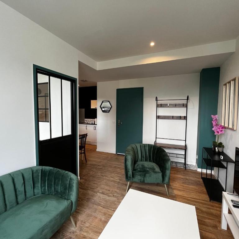 Charmant T2 bis proche Gare et Centre Ville - Parking proche - Apartamento de 2 dormitorios - 3