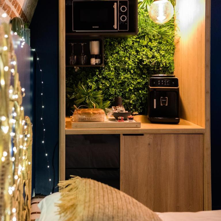 La Parenthèse Envoutée - Studio Lit Queen-Size de Luxe - 11