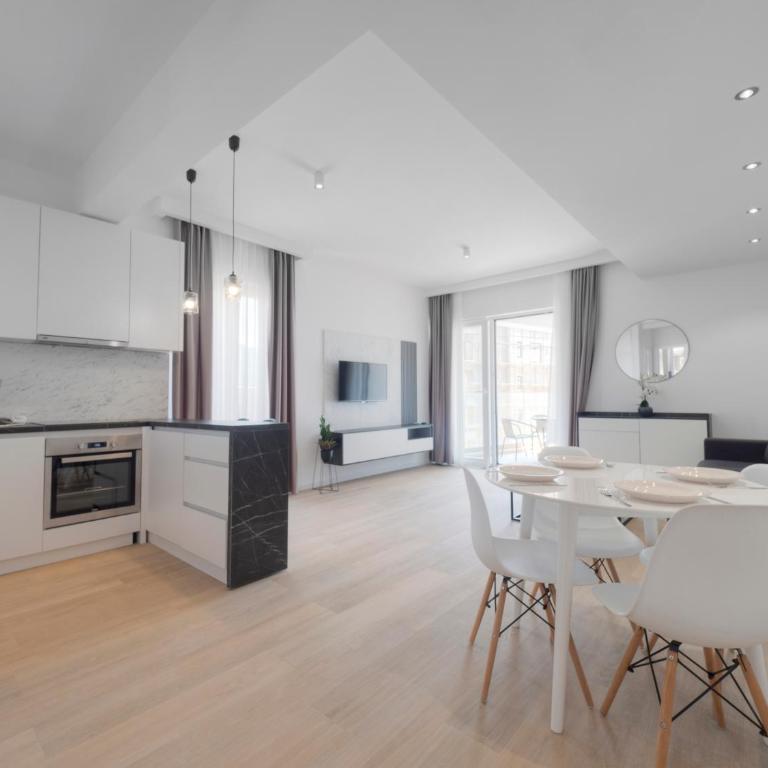 Modern Two Bedroom Apartment with Partial Sea View, Pool and Parking - Two-Bedroom Apartment - 1