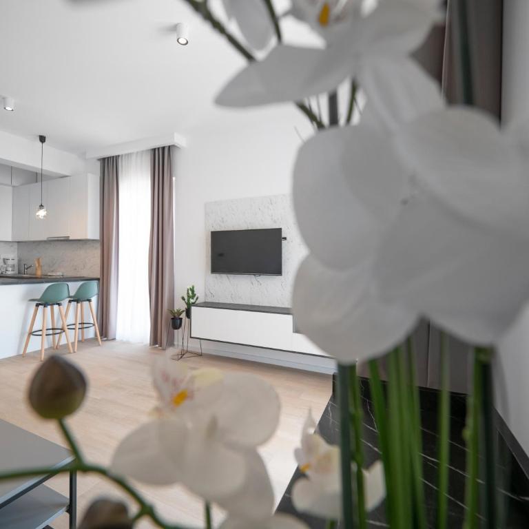 Modern Two Bedroom Apartment with Partial Sea View, Pool and Parking - Two-Bedroom Apartment - 20