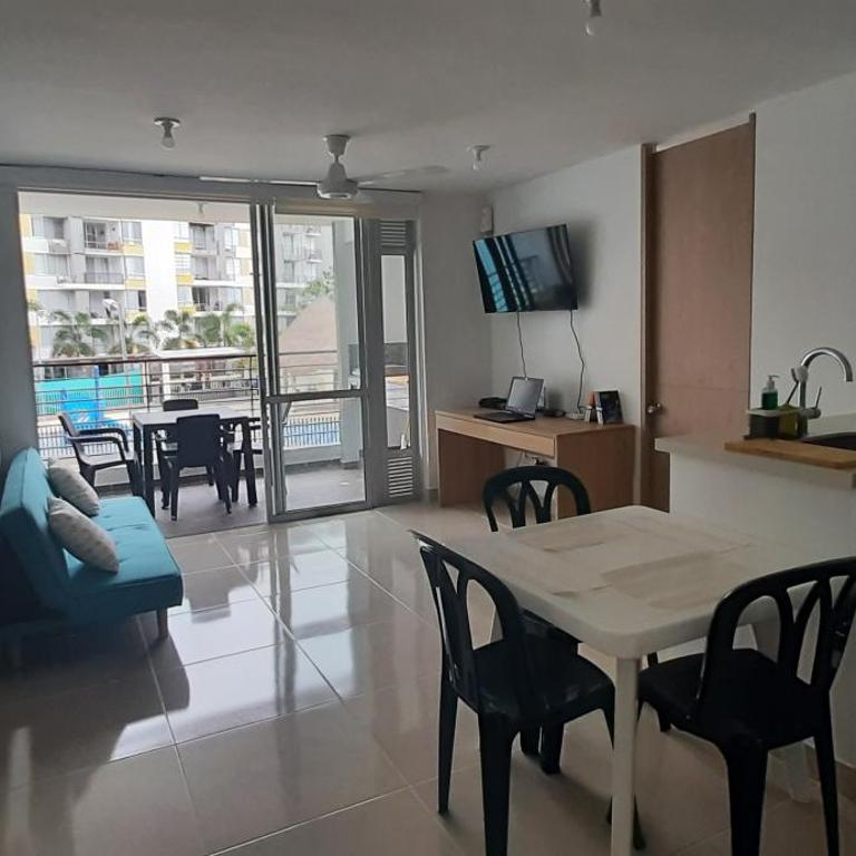 Peñazul La Aldea Condominio en Ricaurte Campestre - Apartamento con vista a piscinas - Apartamento de 3 dormitorios - 35