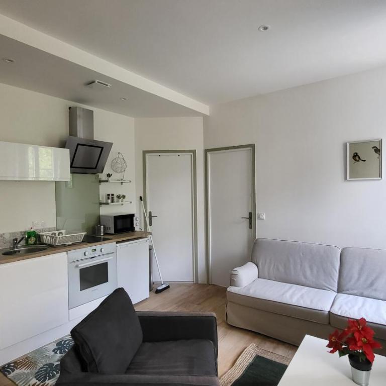 Charmant 2 pièces avec terrasse proche centre ville - Parking Gratuit à proximité - Appartement 1 Chambre - 16
