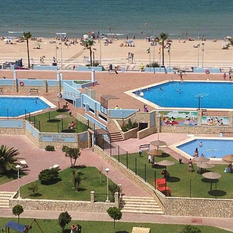 Valdelagrana vistas al mar, piscinas primera linea cadiz - Apartamento de 1 dormitorio - 49