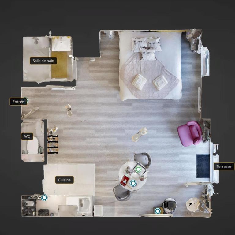 Suite romantique 4-étoiles Comme à Venise au cœur de Metz-Opéra - Appartement avec Terrasse - 10