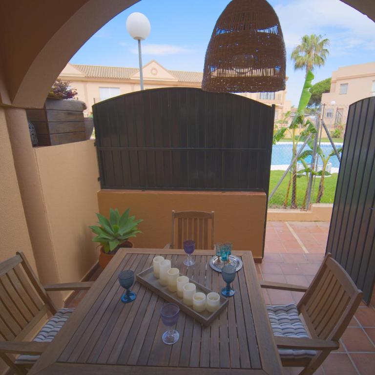 Apartamento Residencial Al Andalus 117, La Barrosa, Chiclana, Incluye parking a unos metros del mar - Apartamento de 2 dormitorios - 5
