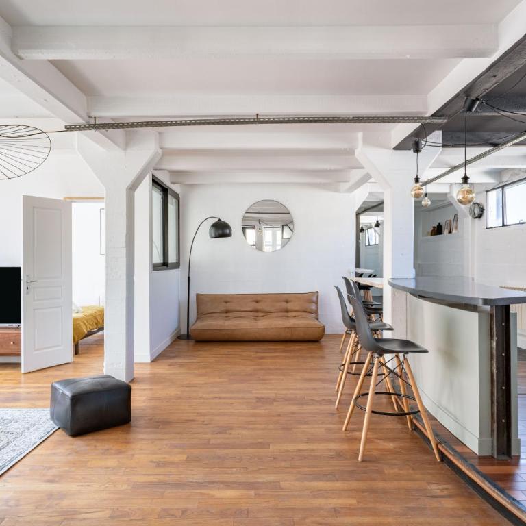 NOCNOC - Loft L'Atelier T5 de 130m2 Proche Centre - Apartment - 10