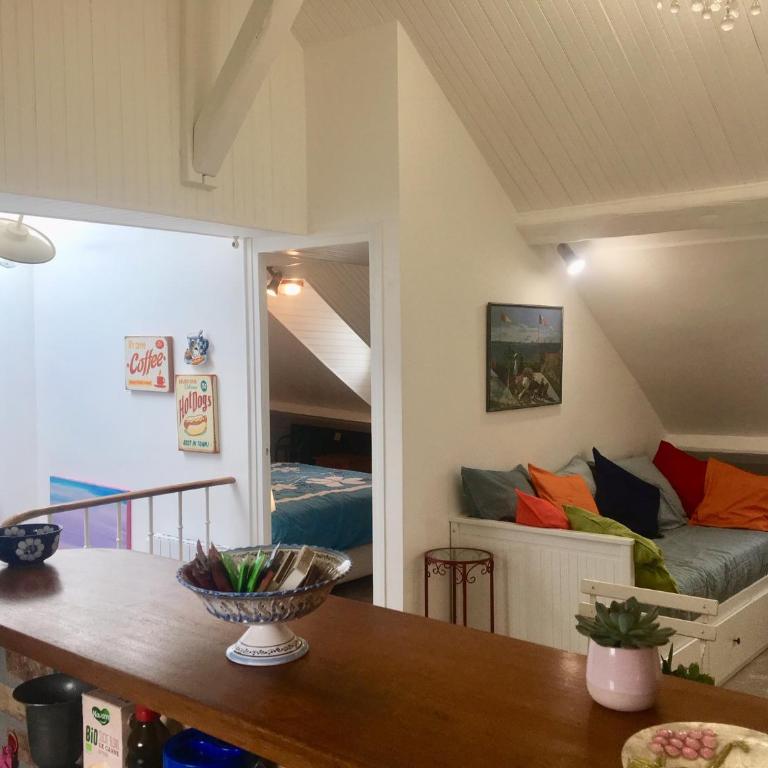 À deux pas du casino et de la plage Spacieux 2 pièces - Appartement 1 Chambre - 11