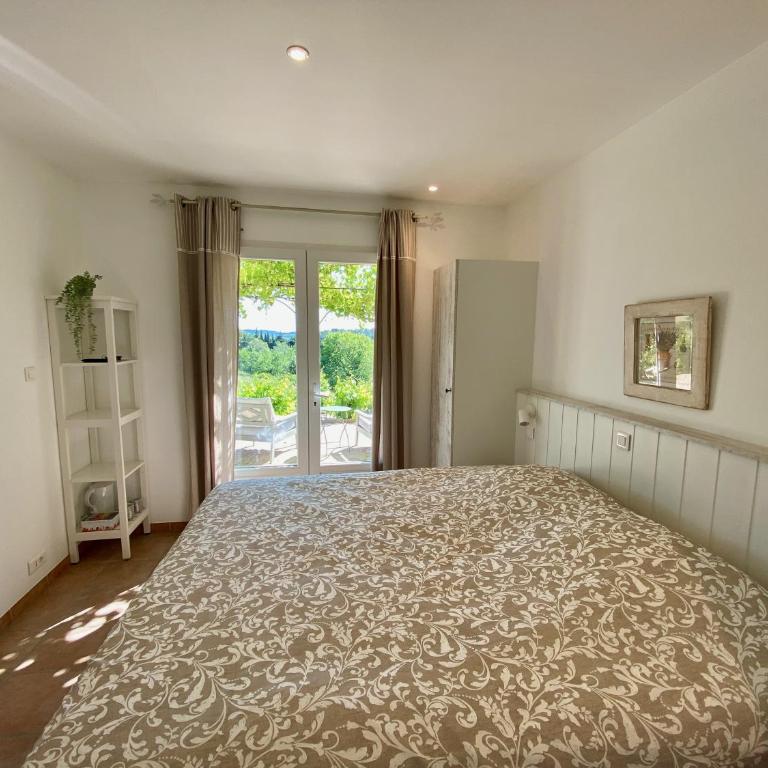 La Bastide au Ventoux - Chambre Double avec Patio - 11