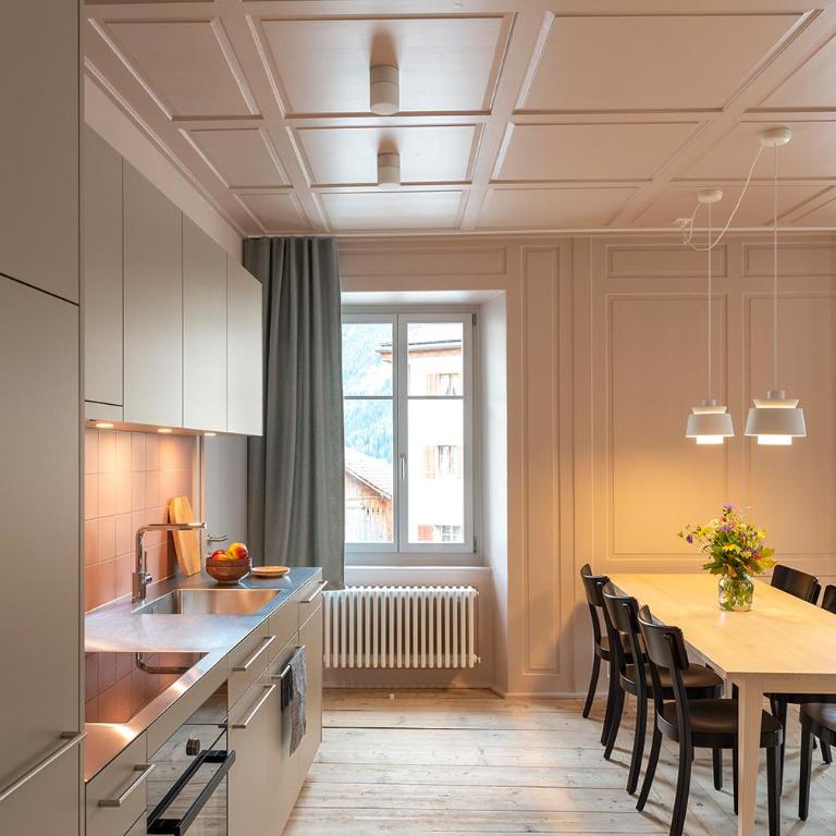 Chasa Fent, Sent Scuol im Engadin - Apartment mit 2 Schlafzimmern - 4