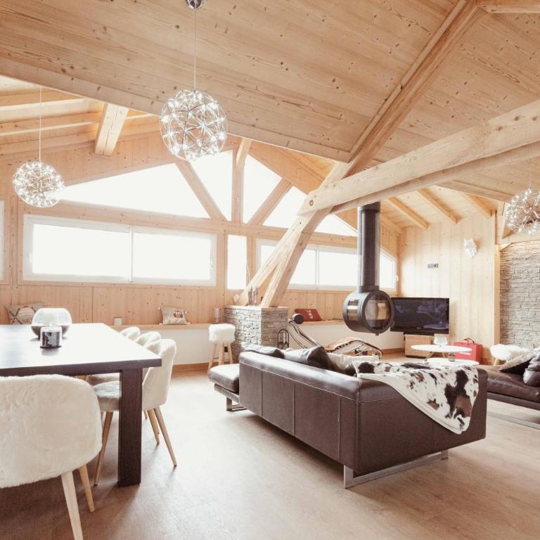 Chalet Kabane, NEUF, pied des pistes et garage - Appartamento - 3