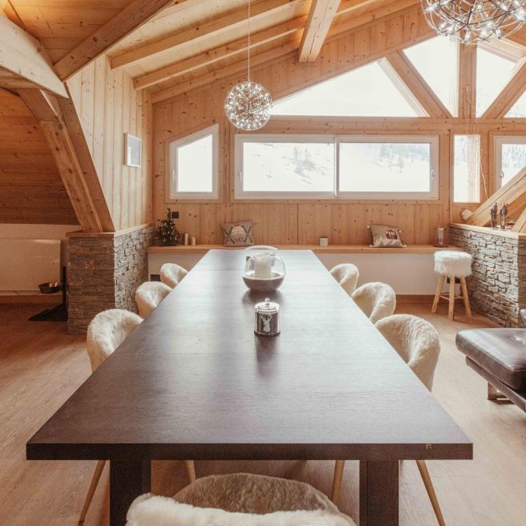 Chalet Kabane, NEUF, pied des pistes et garage - Appartamento - 9
