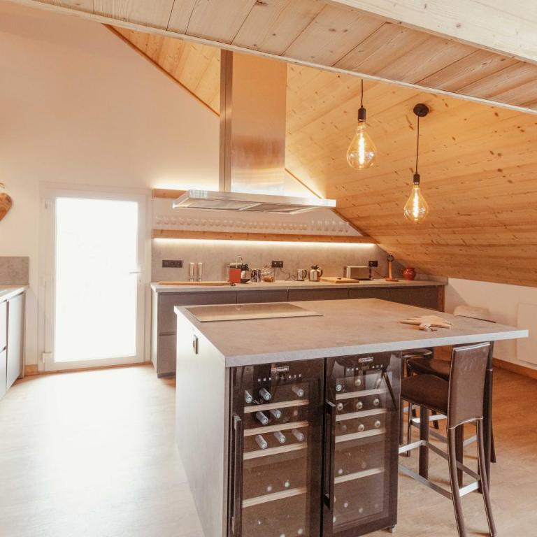 Chalet Kabane, NEUF, pied des pistes et garage - Appartamento - 7