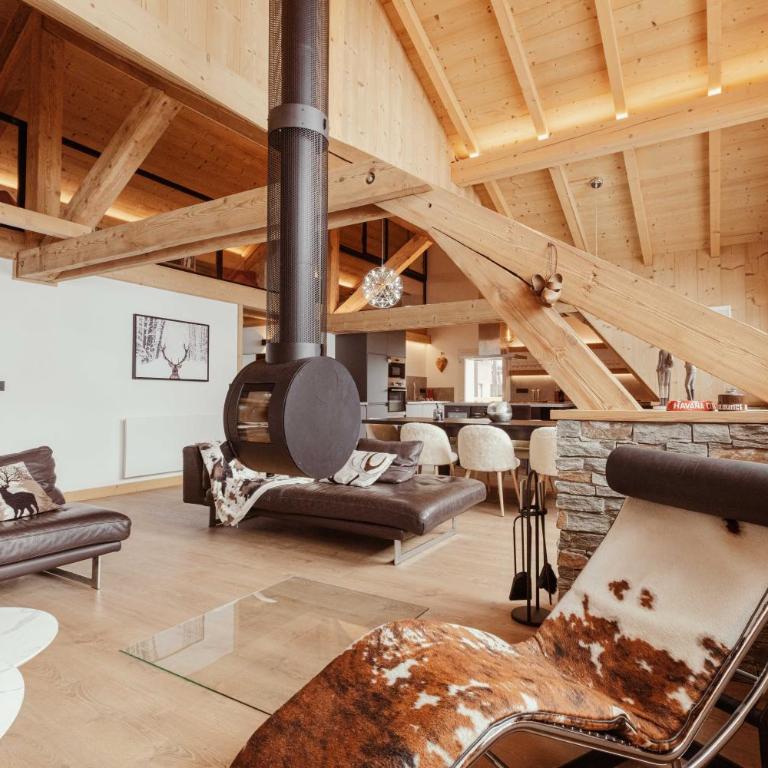 Chalet Kabane, NEUF, pied des pistes et garage - Appartamento - 15
