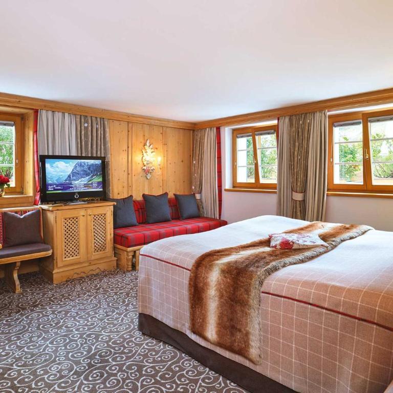die Krone von Lech - Romantikhotel - Luxushotel in bester Lage - Doppelzimmer mit Bergblick - 5
