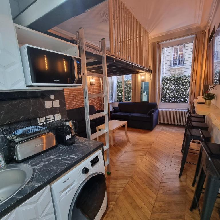 Beautiful mini Loft near Saint-Lazare - Appartamento - Piano Terra - 7