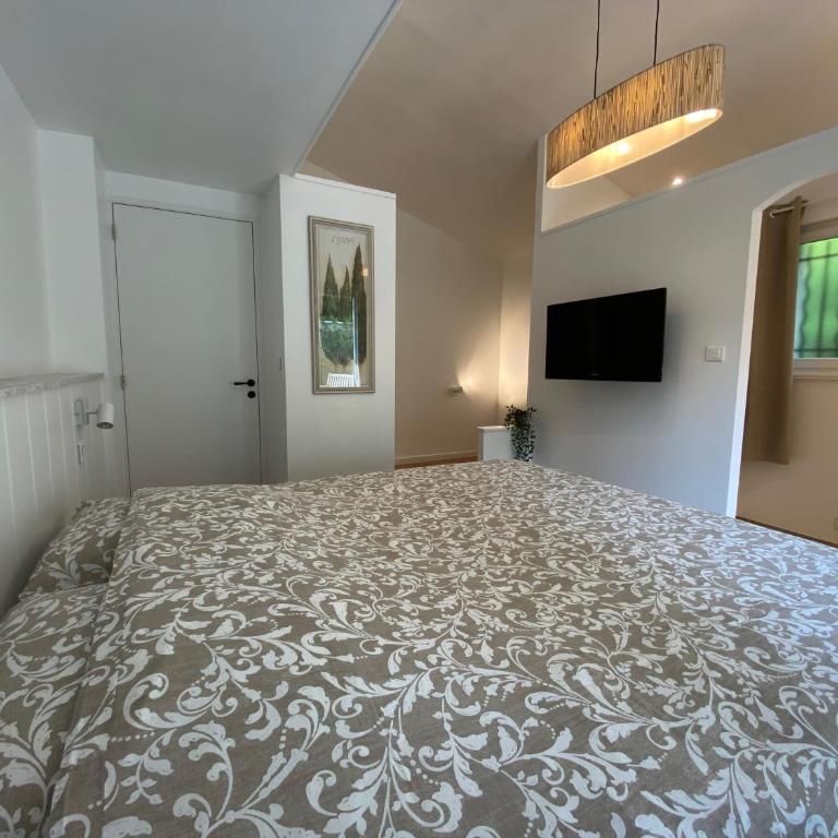 La Bastide au Ventoux - Chambre Double avec Patio - 12