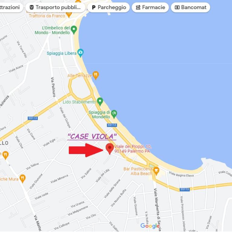 Casa Viola elegante e sul mare di Mondello - Appartamento con Terrazza - 23