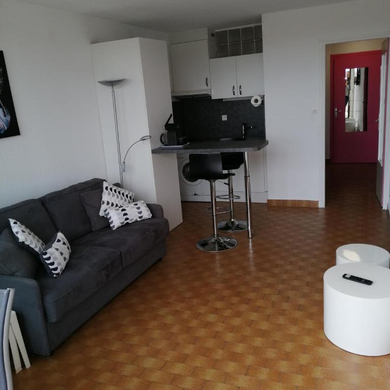 Naturisme appartement heliopolis face à la plage avec vue mer - Apartment mit 1 Schlafzimmer - 6