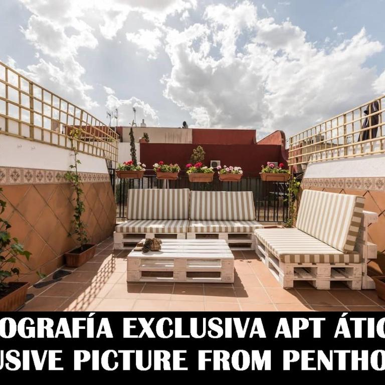 Apartments Madrid Principe - Penthouse Apartment with Terrace - 1