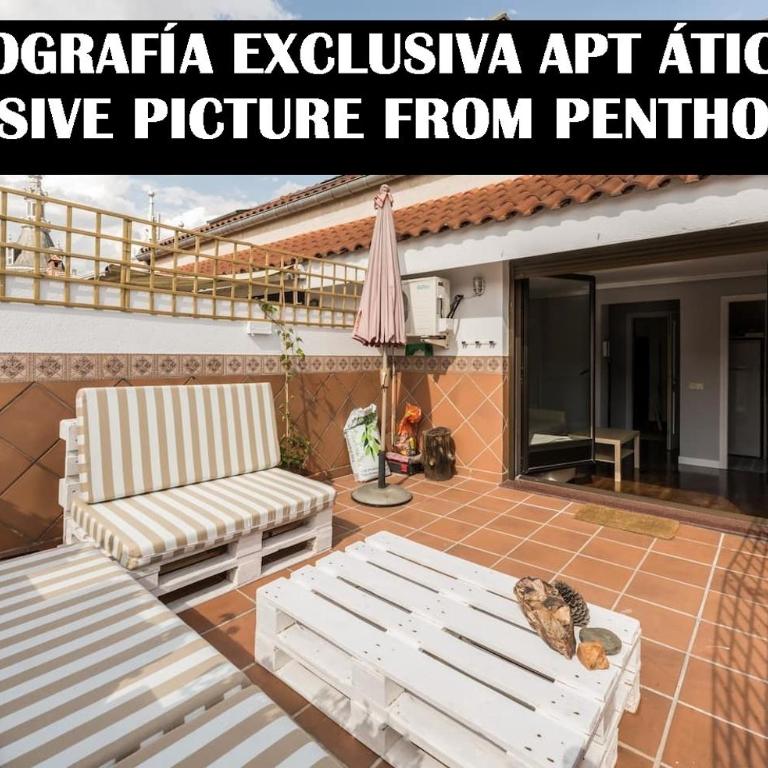 Apartments Madrid Principe - Penthouse Apartment with Terrace - 22