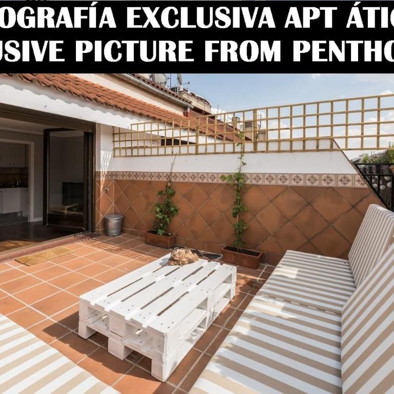 Apartments Madrid Principe - Penthouse Apartment with Terrace - 8